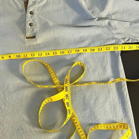 Clearwater Outfitters Light Green Long Sleeve Casual Cotton Henley Size XL - Picture 10 of 11